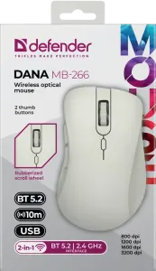 Defender - Vezeték nélküli optikai egér Dana MB-266