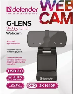 Defender - Webkamera G-lens 2593 QHD