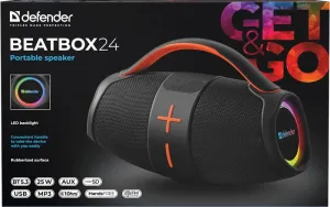 Defender - Hordozható hangszóró Beatbox 24