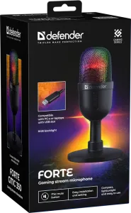 Defender - Gaming stream mikrofon Forte GMC 350