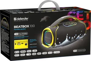 Defender - Hordozható hangszóró Beatbox 100