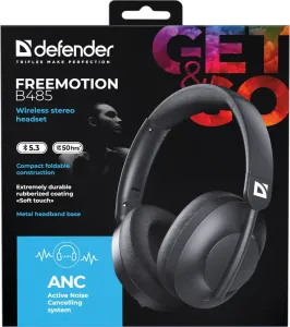 Defender - Vezeték nélküli sztereó headset FreeMotion B485