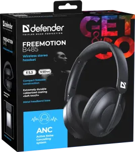 Defender - Vezeték nélküli sztereó headset FreeMotion B485