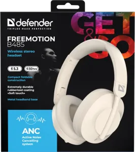 Defender - Vezeték nélküli sztereó headset FreeMotion B485