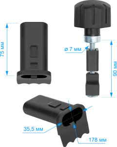Defender - Pótalkatrész Fasteners-Type3