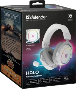 Defender - Gamer fejhallgató Halo