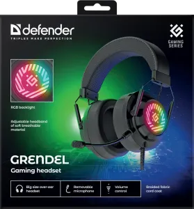 Defender - Gamer fejhallgató Grendel