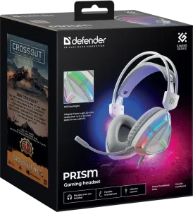 Defender - Gamer fejhallgató Prism