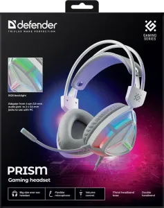 Defender - Gamer fejhallgató Prism