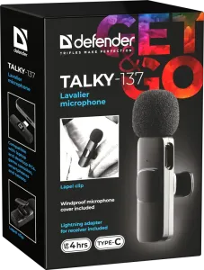 Defender - Csíptetős mikrofonok Talky-137