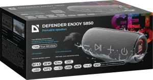 Defender - Hordozható hangszóró Enjoy S850