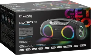 Defender - Hordozható hangszóró Beatbox 30