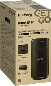 Defender - Hordozható hangszóró Boomer 90