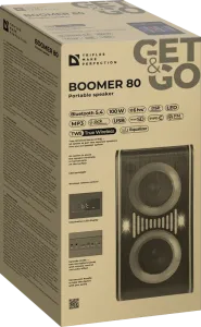 Defender - Hordozható hangszóró Boomer 80