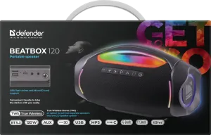 Defender - Hordozható hangszóró Beatbox 120