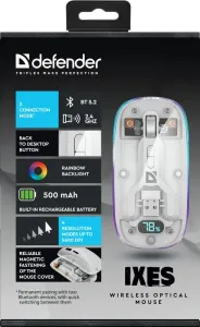 Defender - Vezeték nélküli optikai egér Ixes MM-999