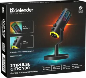 Defender - Gaming stream mikrofon Impulse GMC 700