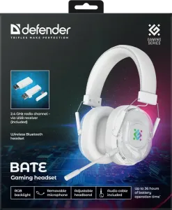 Defender - Gamer fejhallgató Bate