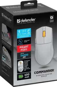 Defender - Vezeték nélküli gamer egér Commander GM-511