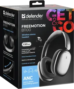 Defender - Vezeték nélküli sztereó headset FreeMotion В1100