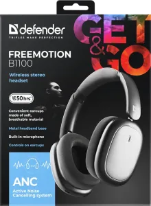 Defender - Vezeték nélküli sztereó headset FreeMotion В1100