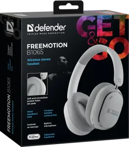 Defender - Vezeték nélküli sztereó headset FreeMotion В1065,