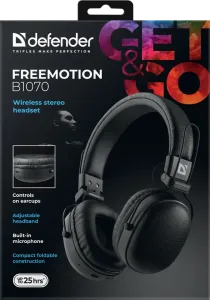 Defender - Vezeték nélküli sztereó headset FreeMotion В1070