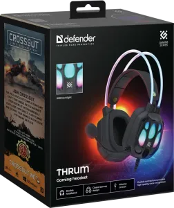 Defender - Gamer fejhallgató Thrum