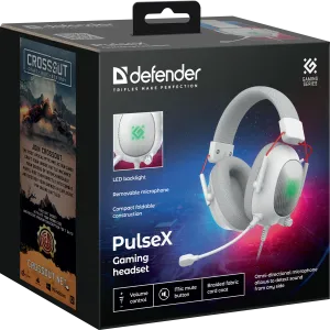 Defender - Gamer fejhallgató PulseX
