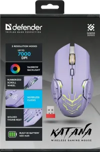 Defender - Vezeték nélküli gamer egér Katana GM-511