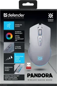 Defender - Vezeték nélküli gamer egér Pandora GM-502