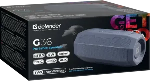 Defender - Hordozható hangszóró G36