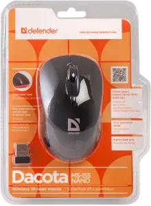 Defender - Vezeték nélküli IR-lézeres egér Dacota MS-155