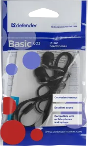 Defender - Fülbe helyezhető fülhallgató Basic 603