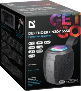 Defender - Hordozható hangszóró Enjoy S550