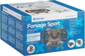 Defender - Gamer kormány FORSAGE SPORT