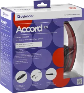Defender - Fejhallgató mobil eszközökhöz Accord-169
