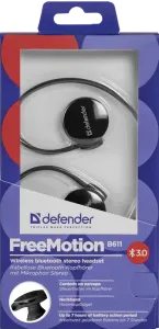 Defender - Vezeték nélküli sztereó headset FreeMotion B611