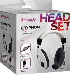 Defender - Headset PC-hez Gryphon 750