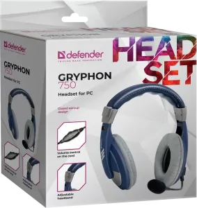 Defender - Headset PC-hez Gryphon 750