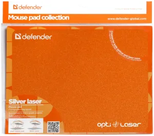Defender - Egérpad Silver opti-laser