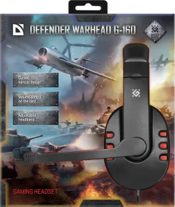 Defender - Gamer fejhallgató Warhead G-160
