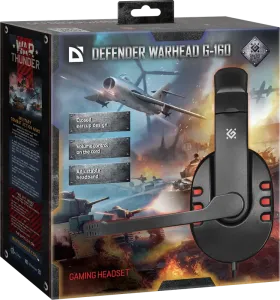 Defender - Gamer fejhallgató Warhead G-160