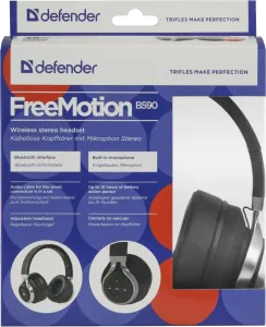 Defender - Vezeték nélküli sztereó headset FreeMotion B590
