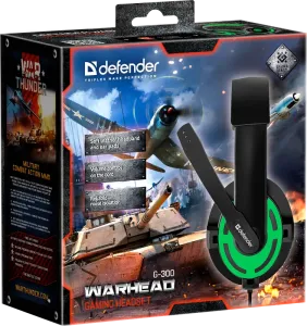 Defender - Gamer fejhallgató Warhead G-300