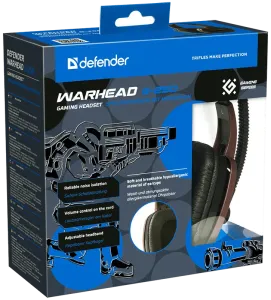Defender - Gamer fejhallgató Warhead G-250