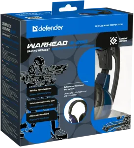 Defender - Gamer fejhallgató Warhead G-280
