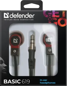 Defender - Fülbe helyezhető fülhallgató Basic 619