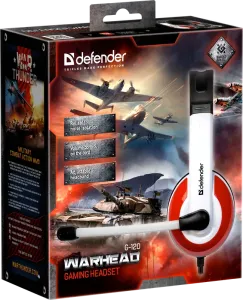 Defender - Gamer fejhallgató Warhead G-120