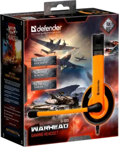 Defender - Gamer fejhallgató Warhead G-120